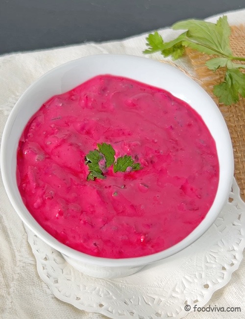 beetroot-raita