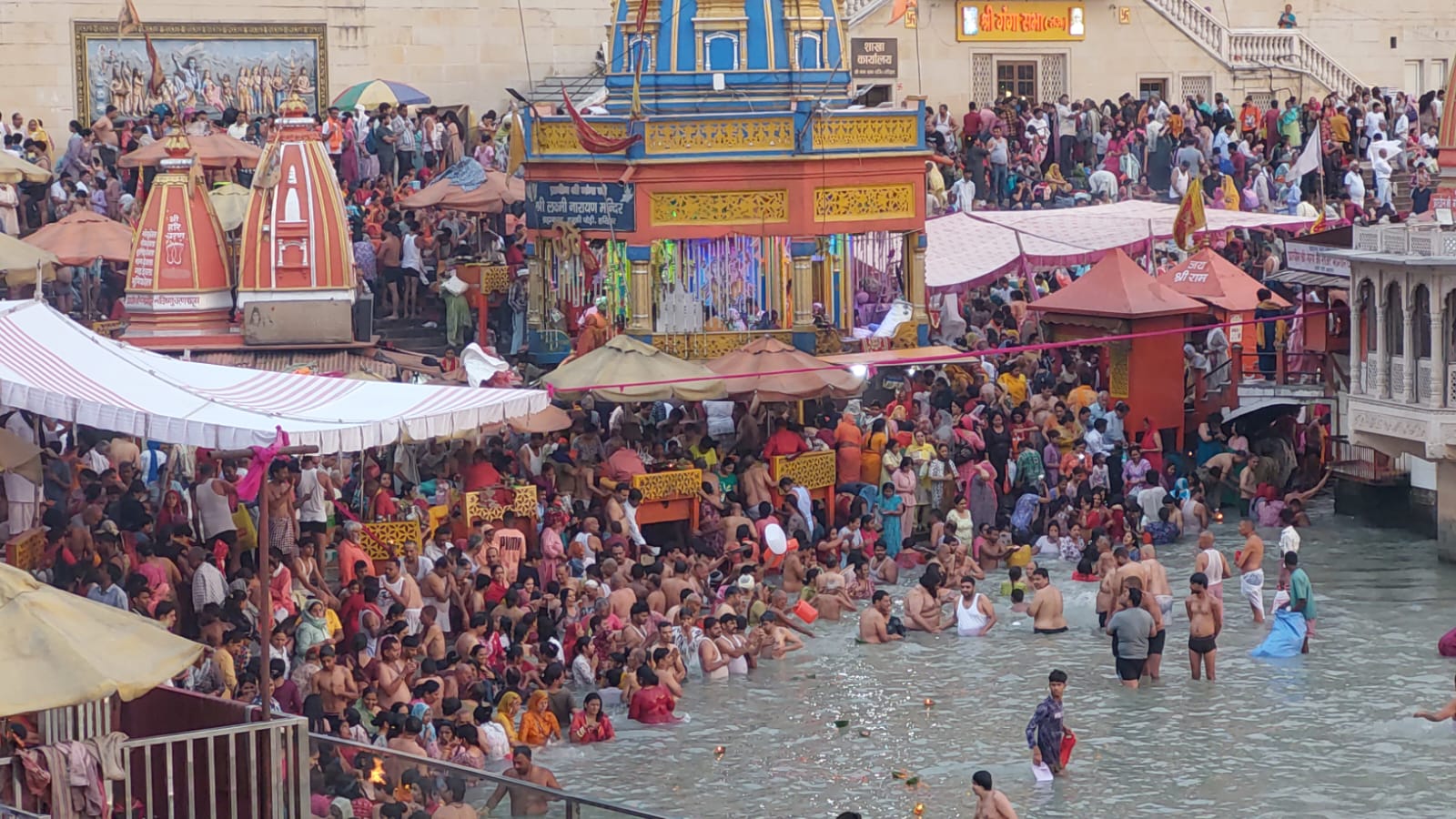 Ganga Dussehra bath 2025
