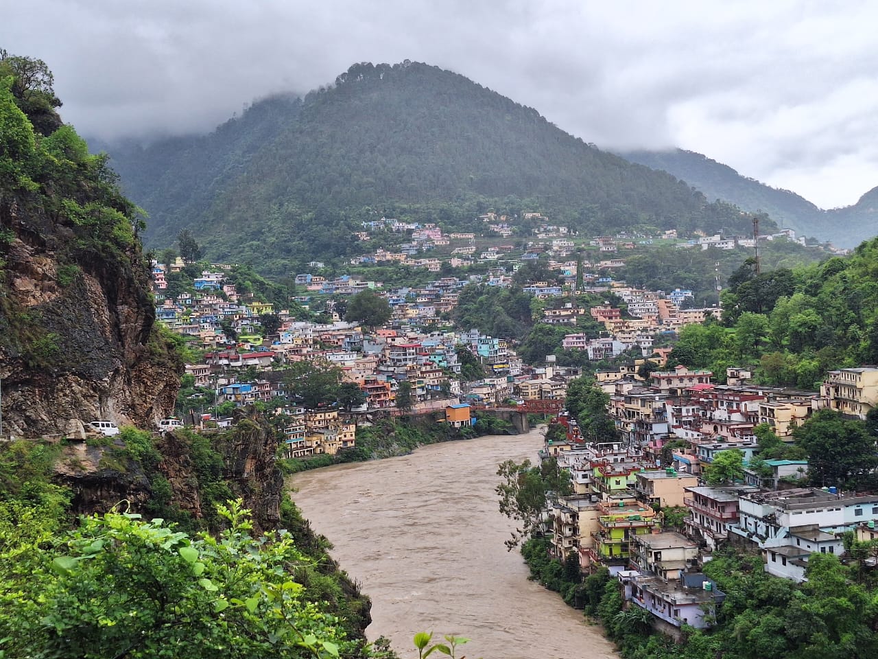 Flood in Alaknanda river