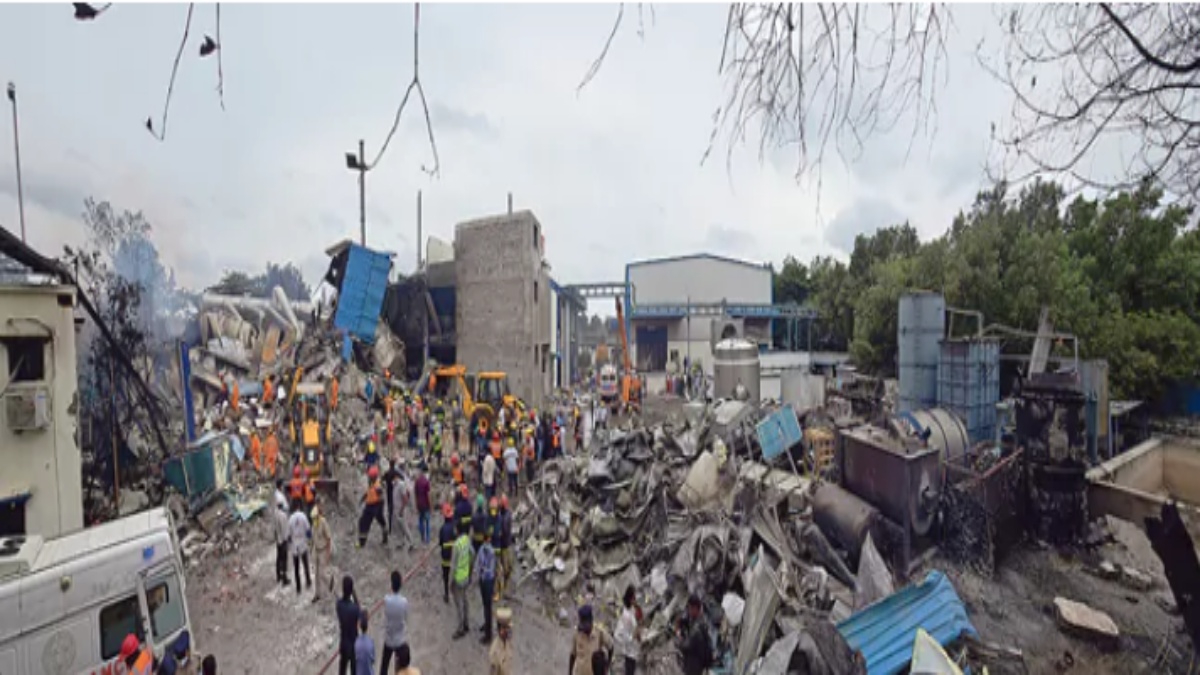 TELANGANA PHARMA PLANT EXPLOSION