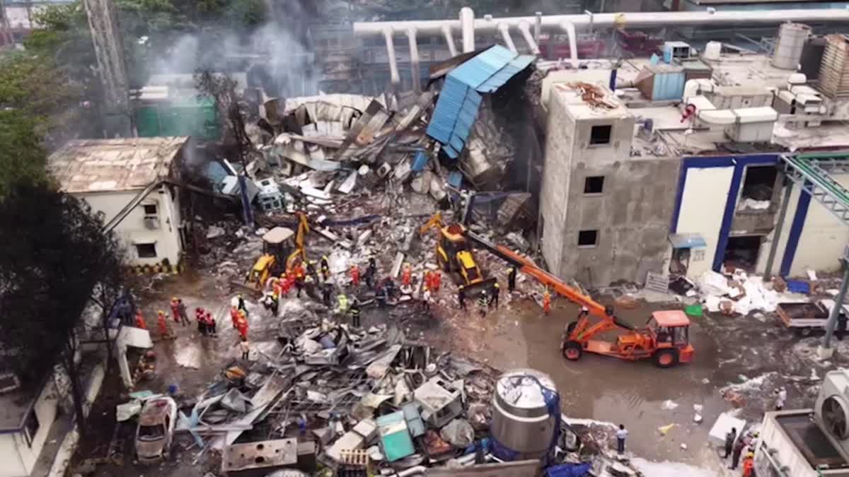 TELANGANA PHARMA PLANT EXPLOSION