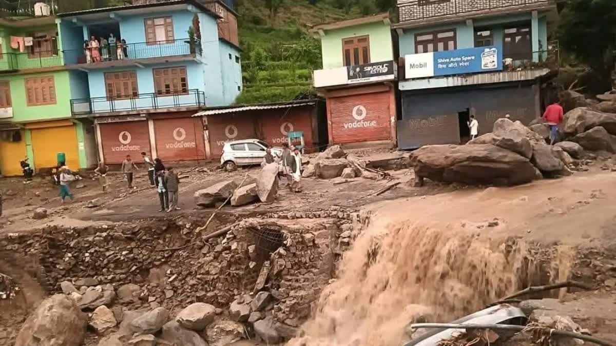 CLOUDBURST HIMACHAL PRADESH MANDI