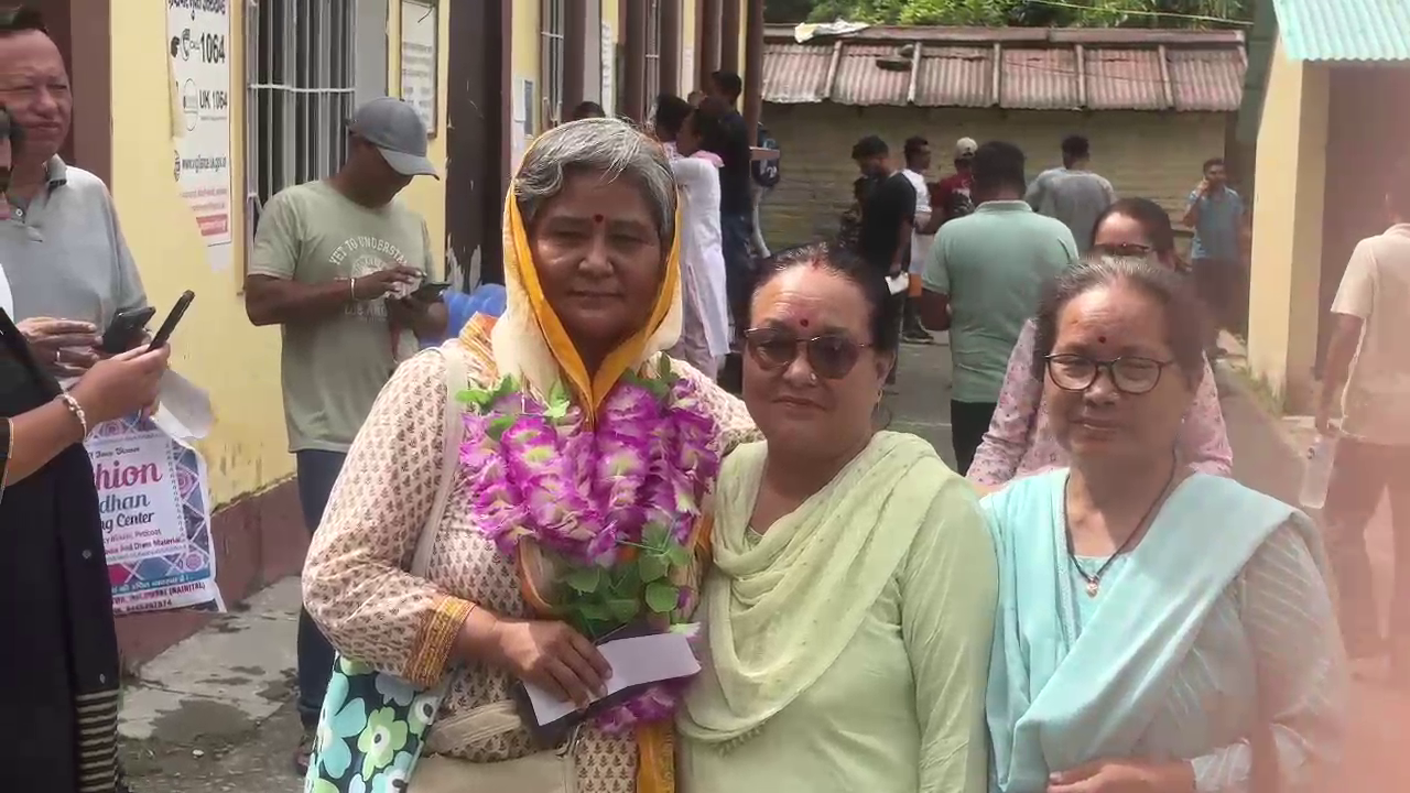 VIMALA BECOME VILLAGE HEAD OF GUNJI