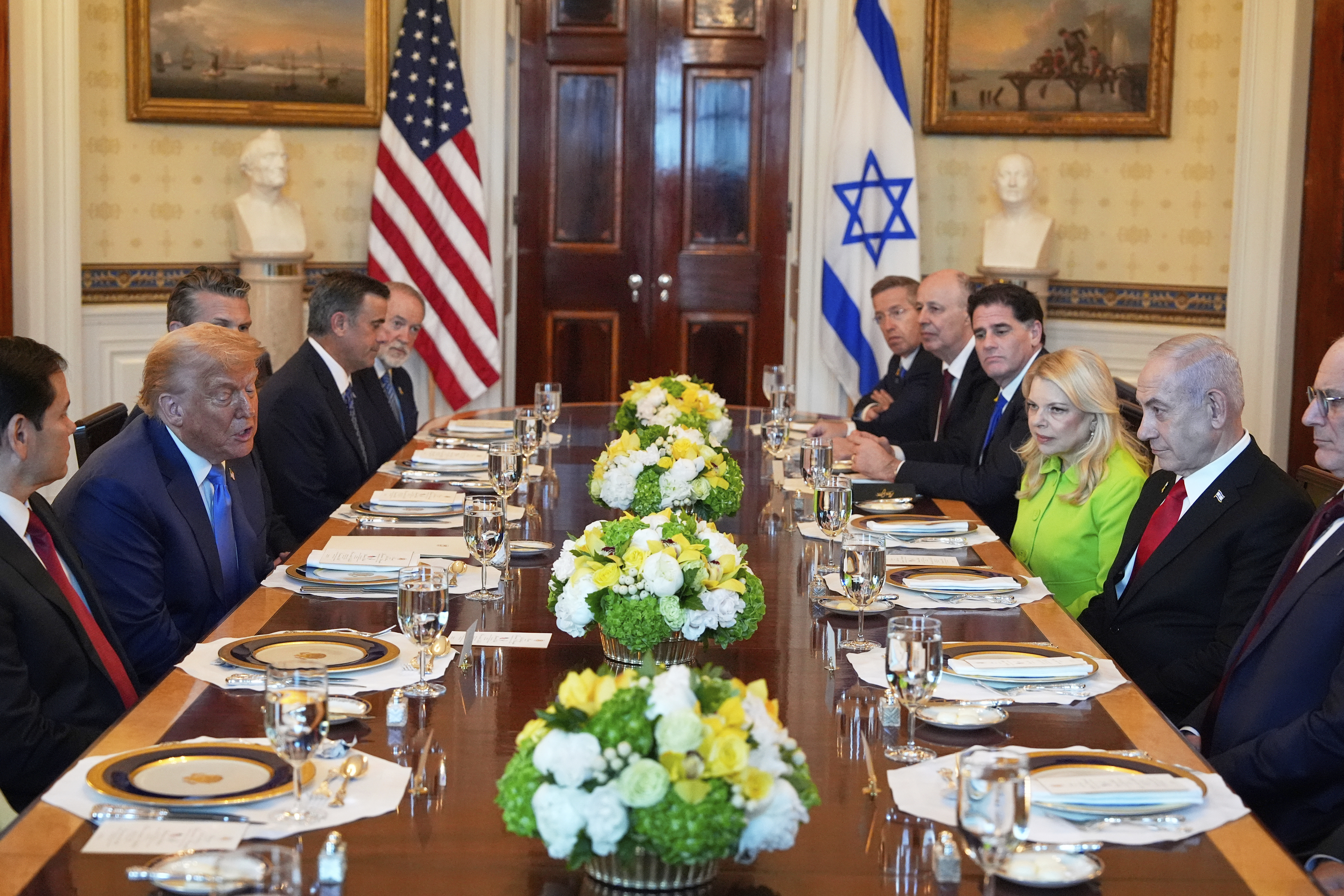 NETANYAHU TRUMP NOBEL PRIZE